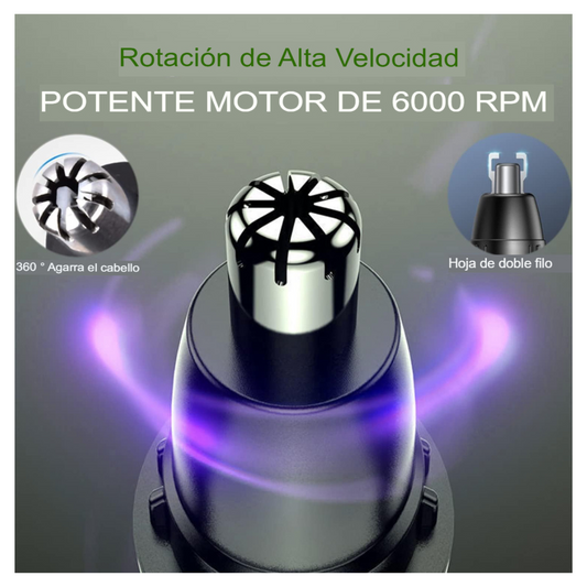 Depiladora Nasal de Alta Tecnología